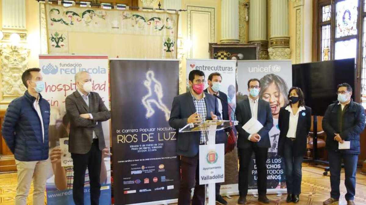 Presentación de la carrera Ríos de Luz. / E.M.