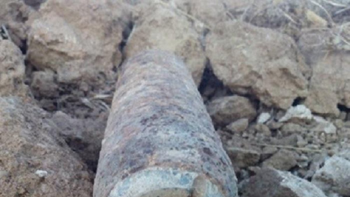 Misil encontrado.-GUARDIA CIVIL
