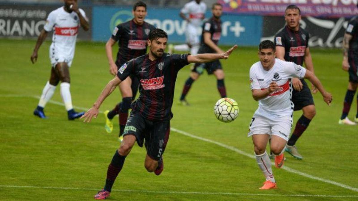 Instante del Huesca-Nástic-LA LIGA