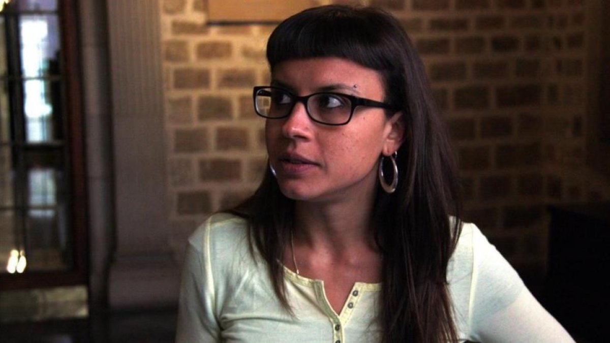 Maria Rovira, concejala de la CUP en el Ayuntamiento de Barcelona.-ACN