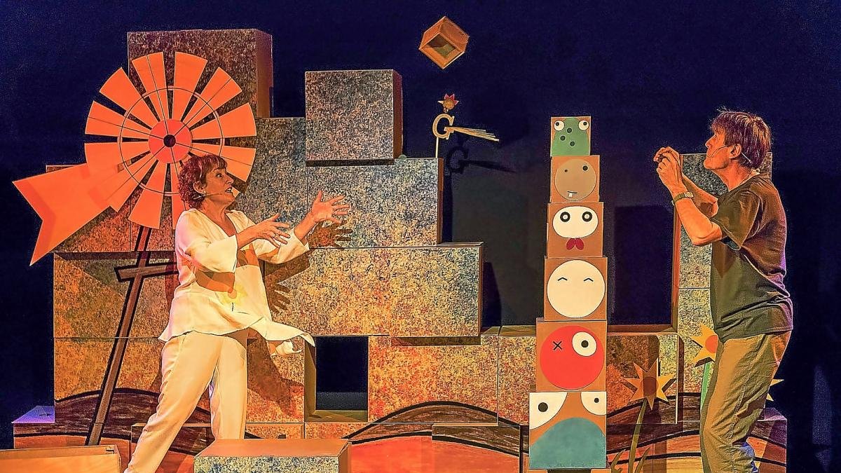 Ana Gallego y Ángel Sánchez durante su actuación en ‘La Granja’.-E.M.