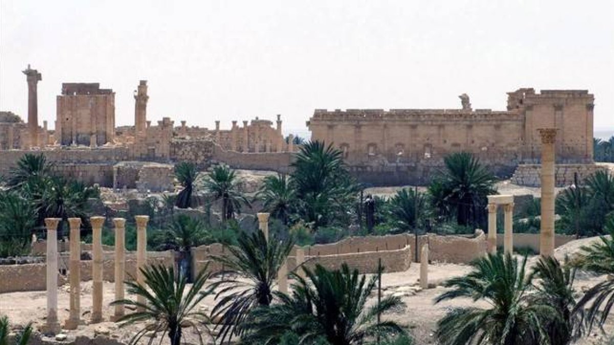 La ciudad histórica de Palmira.-Foto: AP
