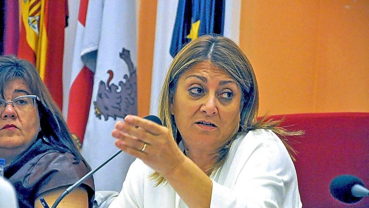 La alcaldesa de Medina, Teresa López en una foto de archivo..-SANTIAGO G. DEL CAMPO