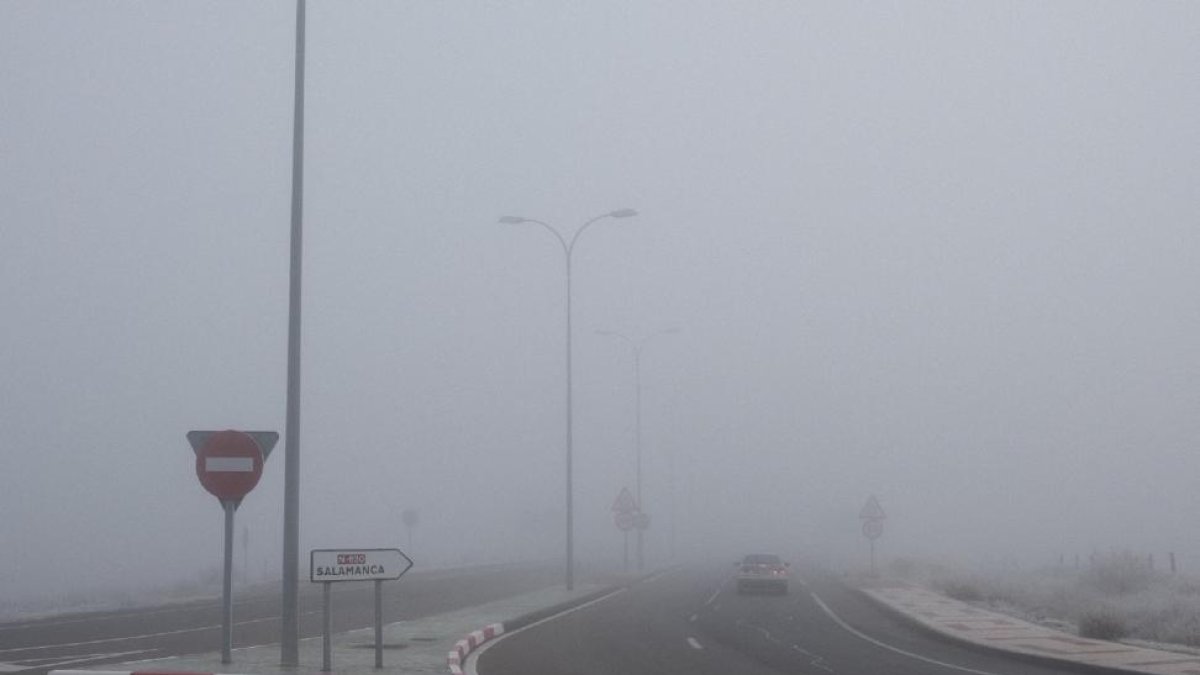 Niebla en Valladolid en una imagen de archivo