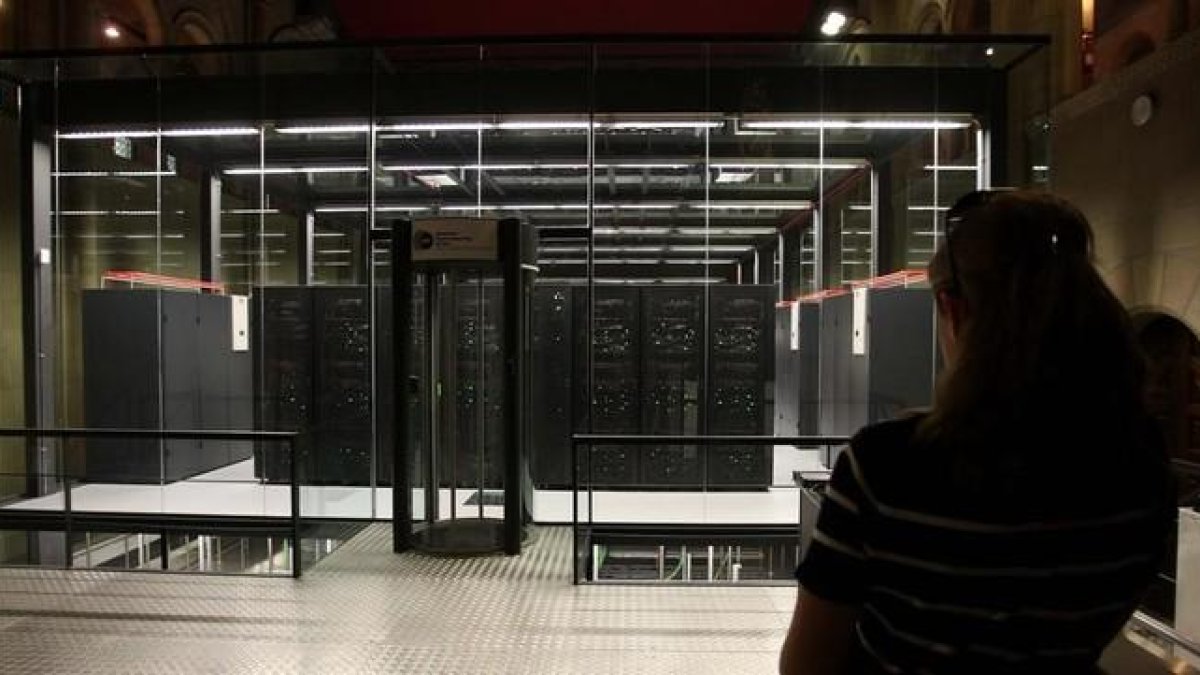Una imagen del superordenador Marenostrum en el 2011-FRANCESC CASALS