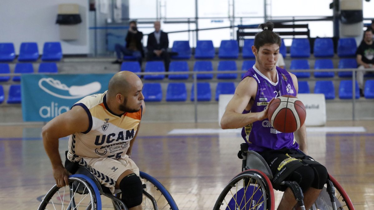 Mayor Lasri ante Murcia. / C. Minguela