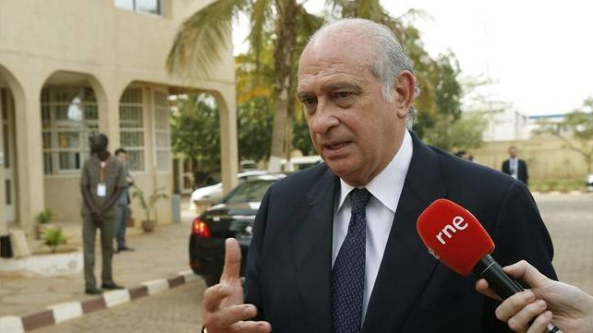 El ministro del Interior, Jorge Fernández Díaz.-Foto: EFE/ KIKO HUESCA