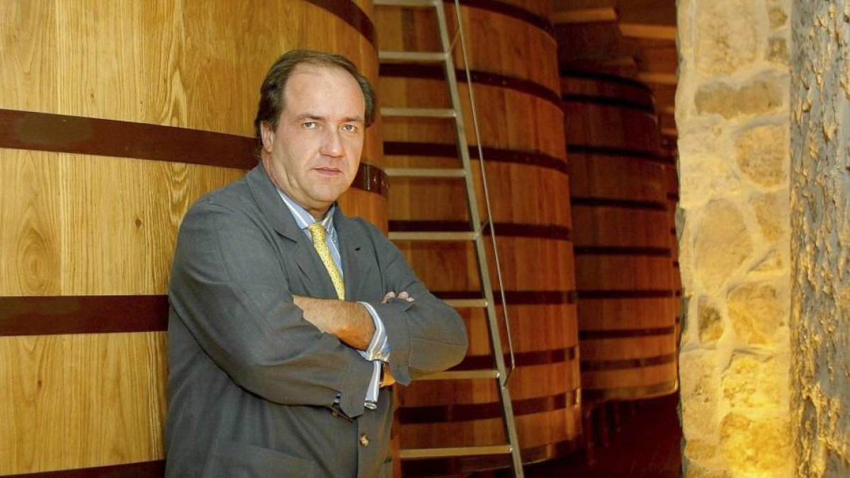 Pablo Álvarez, consejero delegado de Vega Sicilia integrada en El Enebro.-ICAL