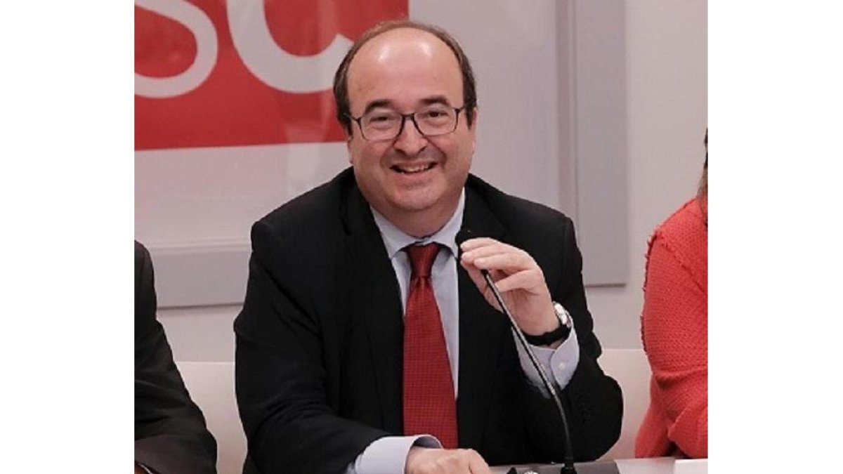 Reunion de la ejecutiva del PSC en la sede de la calle Pallars-E. M.