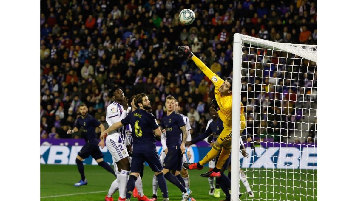 juan MIGUEL LOSTAU. 26/01/2020. VALLADOLID. COMUNIDAD DE CASTILLA Y LEÓN. FÚTBOL PRIMERA DIVISIÓN. REAL VALLADOLID-REAL MADRID.