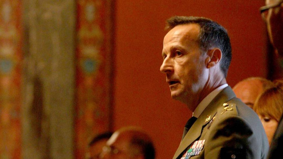 Toma de posesión del jefe de la Cuarta Subinspección General del Ejército Noroeste y comandante militar de Valladolid y Palencia, Manuel Ángel Gorjón-Ical