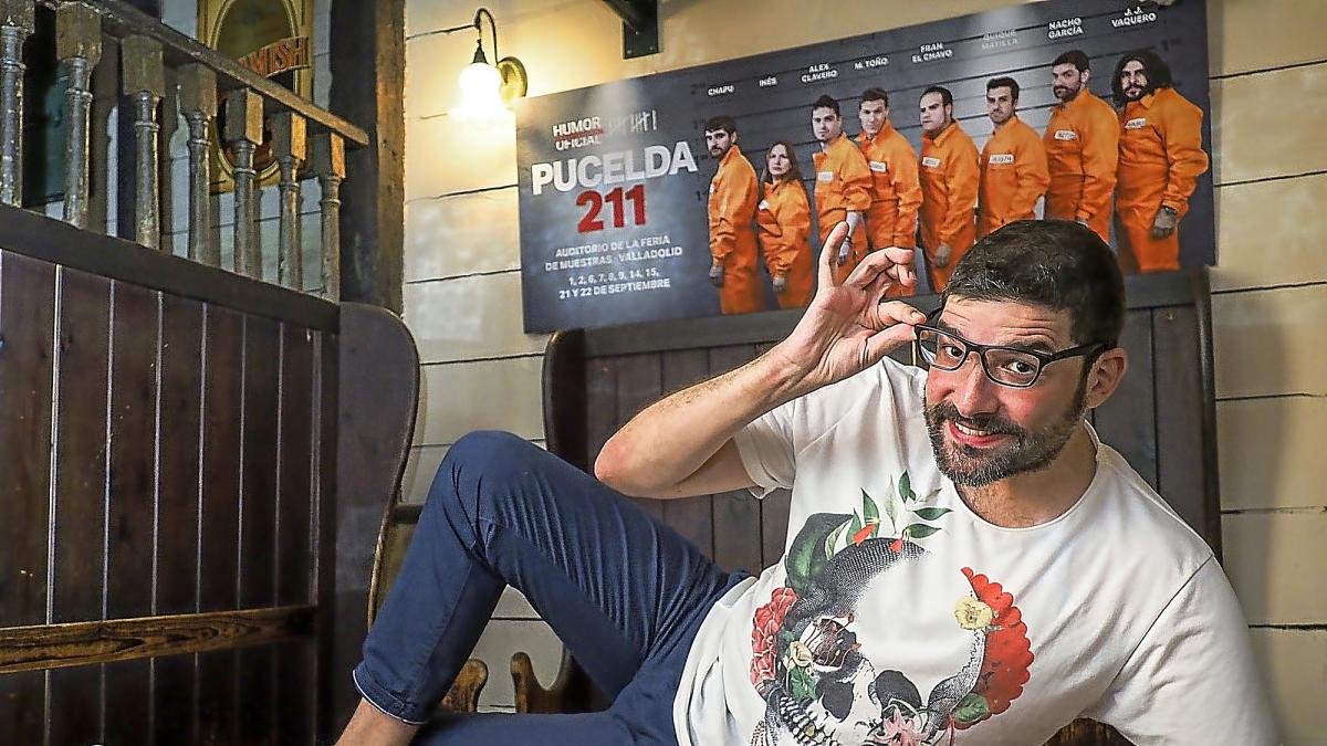 Nacho García presenta 'Pucelda 211'.-MIGUEL ÁNGEL SANTOS
