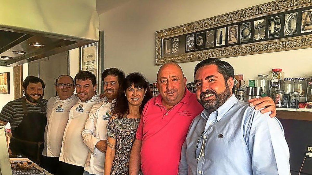 La delegación está encabezada por la concejala de Cultura de Valladolid, Ana Redondo.-J.M.LOSTAU