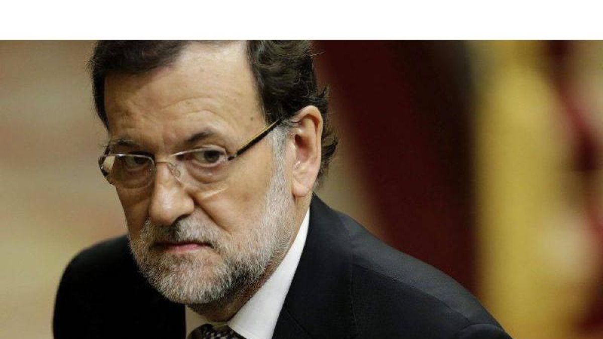 El presidente del Gobierno español, Mariano Rajoy, durante la segunda jornada del debate del estado de la nación.-Foto: EFE