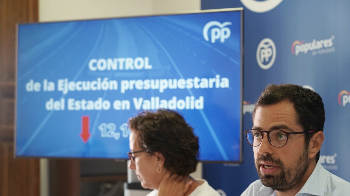 La senadora Mercedes Cantalpiedra y el diputado Eduardo Carazo. Ical