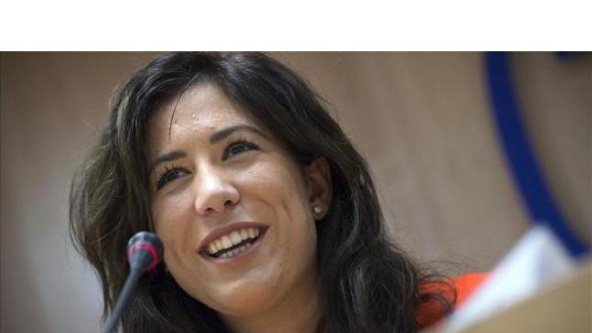 Garbiñe Muguruza, en una imagen de este jueves en Madrid.-EFE / LUCA PIERGIOVANNI