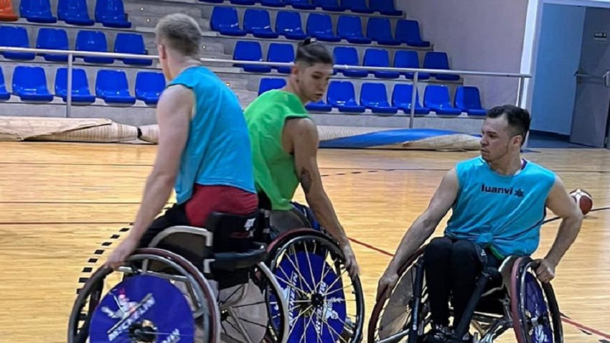 Jugadores del Fundación Aliados en pretemporada. / EL MUNDO