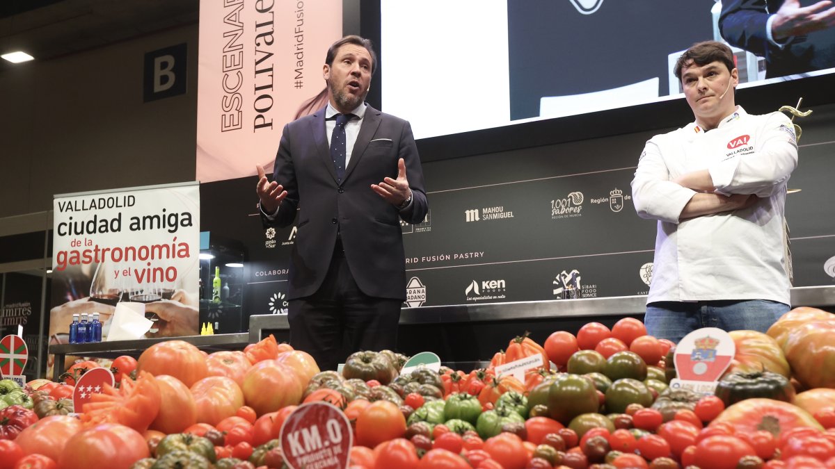 Óscar Puente en Madrid Fusión. ICAL