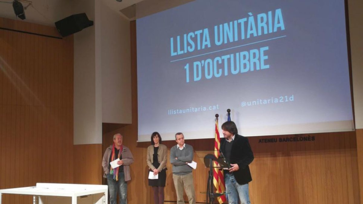 Sectores del independentismo presionan para una lista unitària el 21-D.-TWITTER