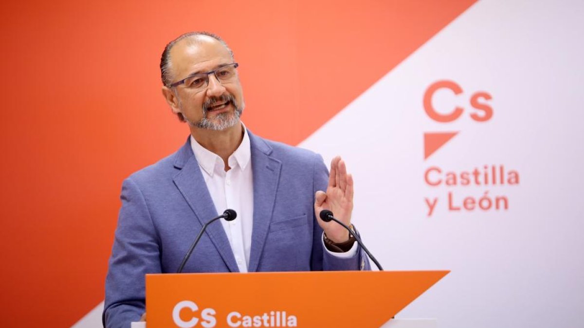 El portavoz de Ciudadanos en las Cortes de Castilla y León, Luis Fuentes-ICAL