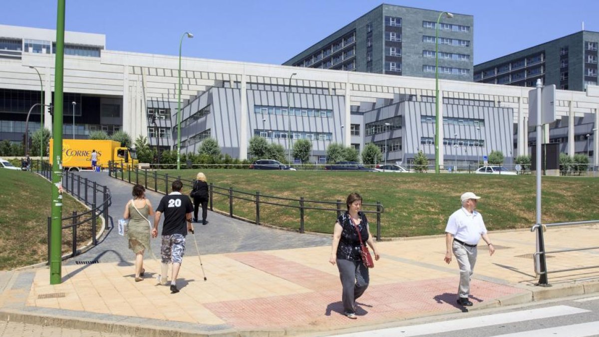 Imagen de las inmediaciones del Hospital Universitario.-RAÚL G. OCHOA