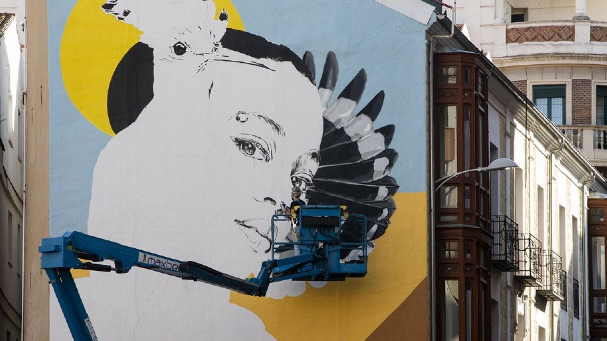 Imagen de uno de los trabajos realizador en el I Ephimera Phestival. CREART