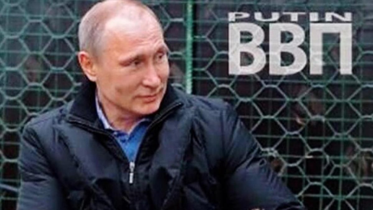 Vladimir Putin, en la portada del calendario.-PERIODICO (INSTAGRAM)