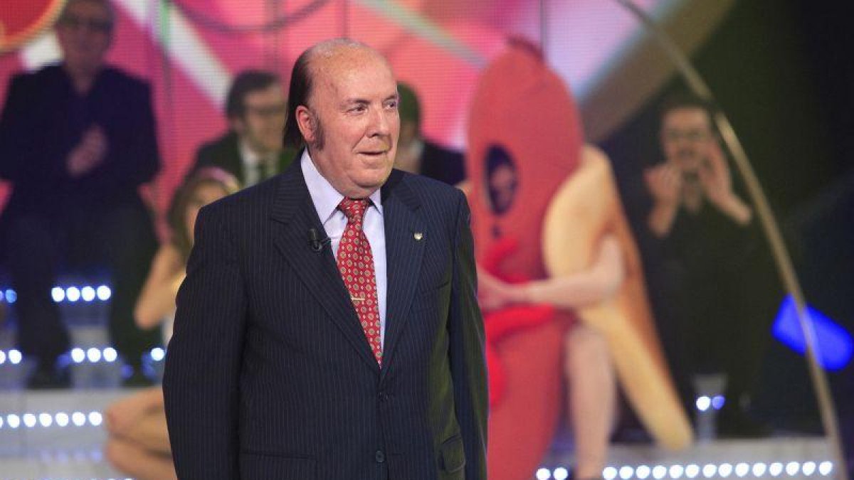 Chiquito de la Calzada, en una de sus apariciones en televisión.-EL PERIÓDICO