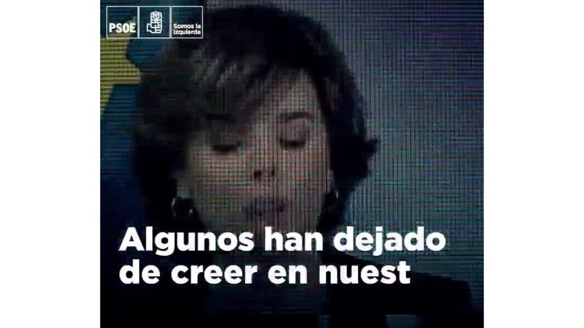 El PSOE presenta el vídeo Ahora tu país.-PSOE