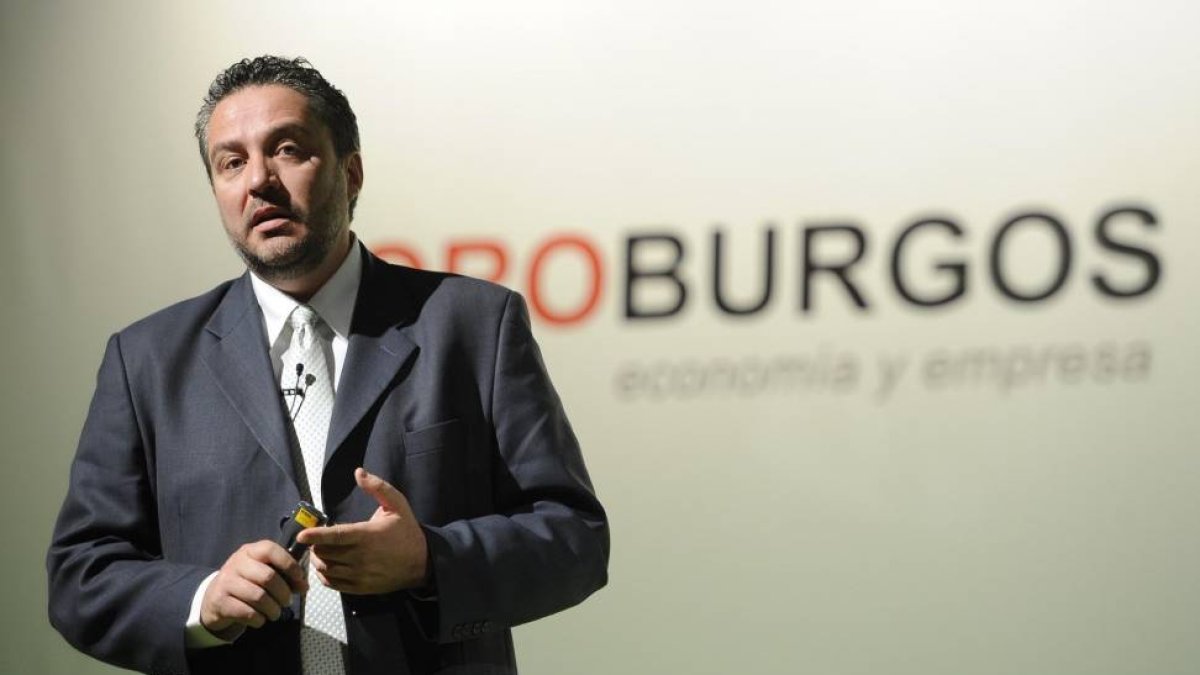 Álex Rovira, consultor y escritor, durante su intervención en el Foroburgos 2010-Ical