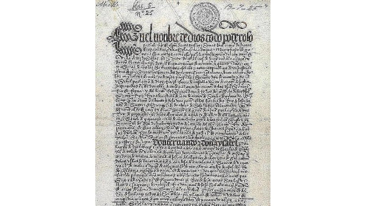 Tratado de Tordesillas.-E.M.