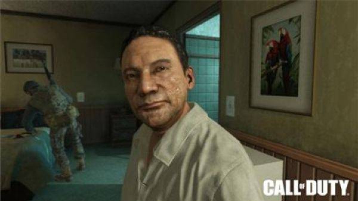 El personaje de 'Call of Duty' parecido a Manuel Antonio Noriega.-