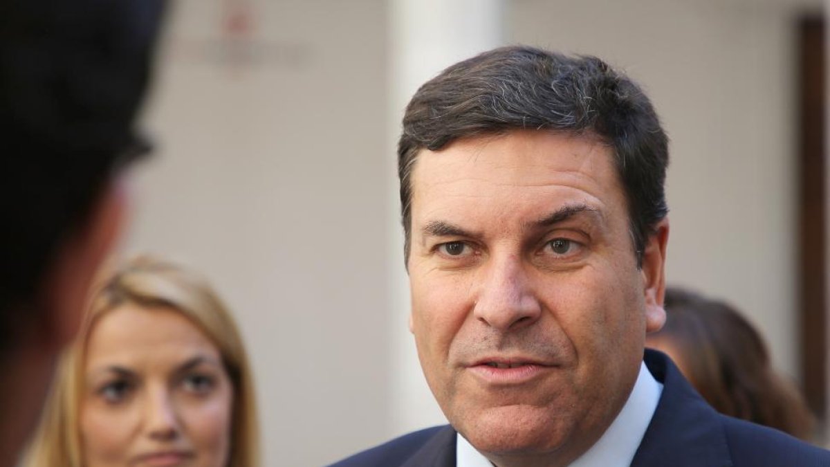 Consejero de Economía y Hacienda de la Junta, Carlos Fernández Carriedo.-E.M.