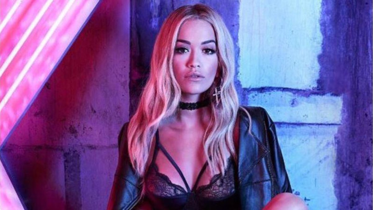 La cantante y actriz Rita Ora.-INSTAGRAM