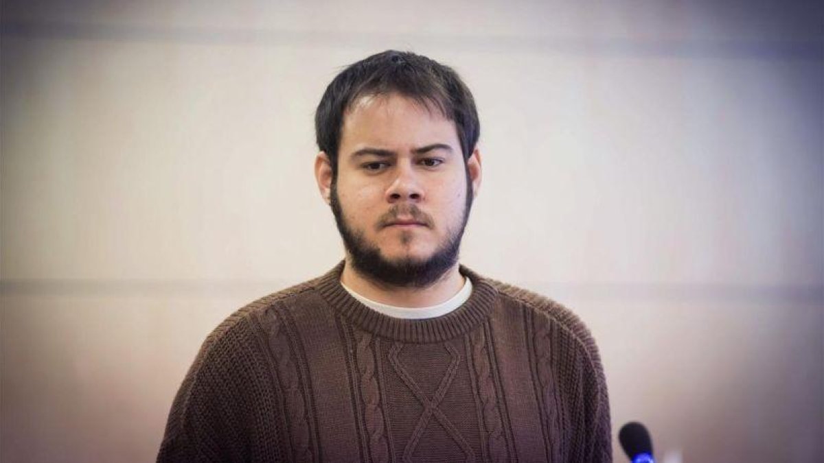 Pablo Rivadulla, conocido artísticamente como Pablo Hasél.-EFE / FERNANDO VILLAR
