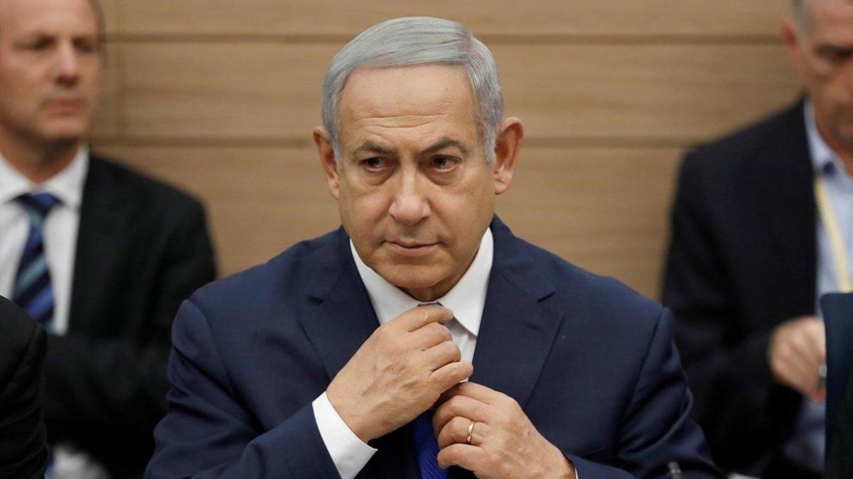El primer ministro israelí, Binyamin Netanyahu.-EFE / ABIR SULTAN