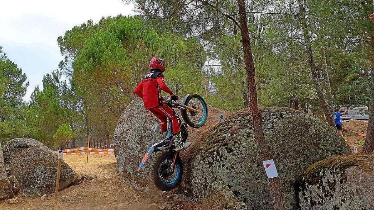 Fernando García Casales en el Campeonato de Portugal.-E. M.
