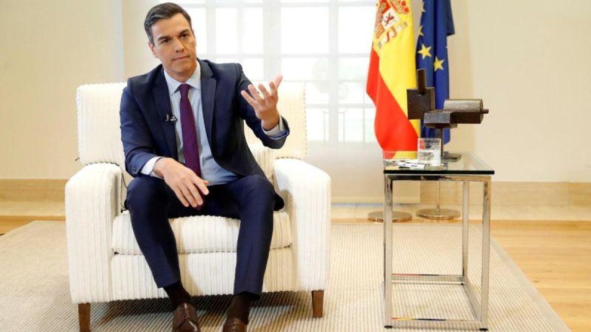 Pedro Sánchez presentará este viernes los Presupuestos del 2019.-CHEMA MOYA
