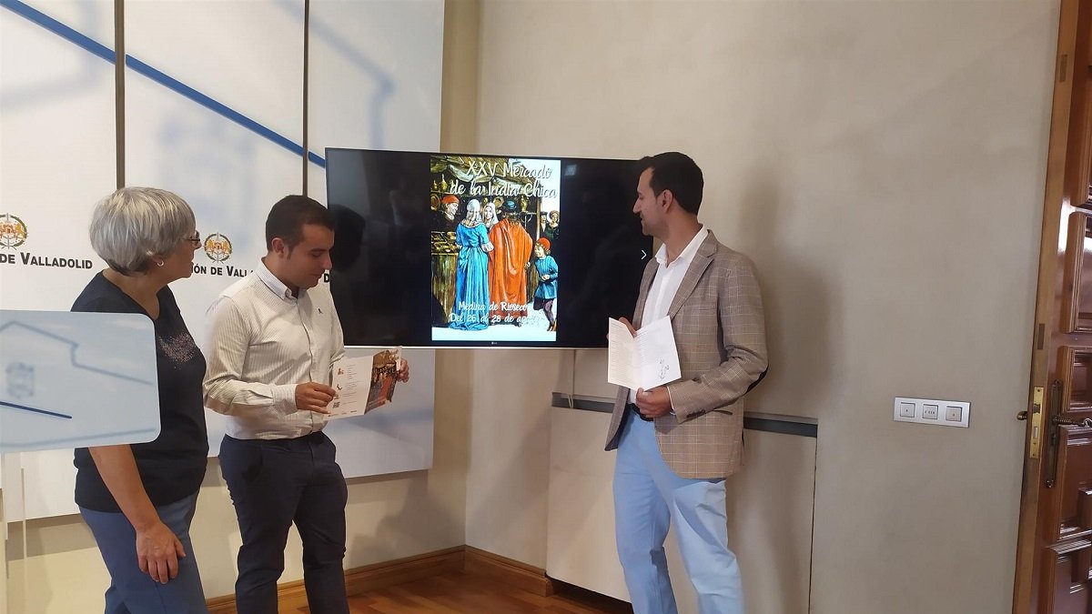 Presentación del 'Mercado de la India Chica' de Medina de Rioseco. -E.PRESS