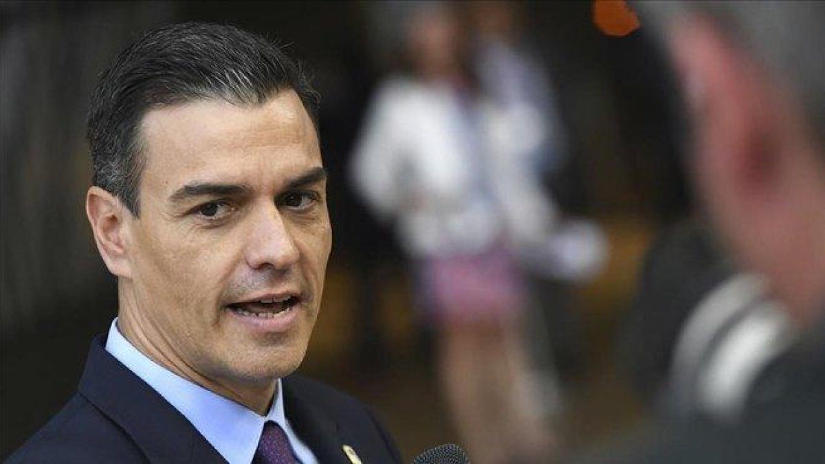 Pedro Sánchez, presidente del Gobierno en funciones y secretario general del PSOE.-E. M.