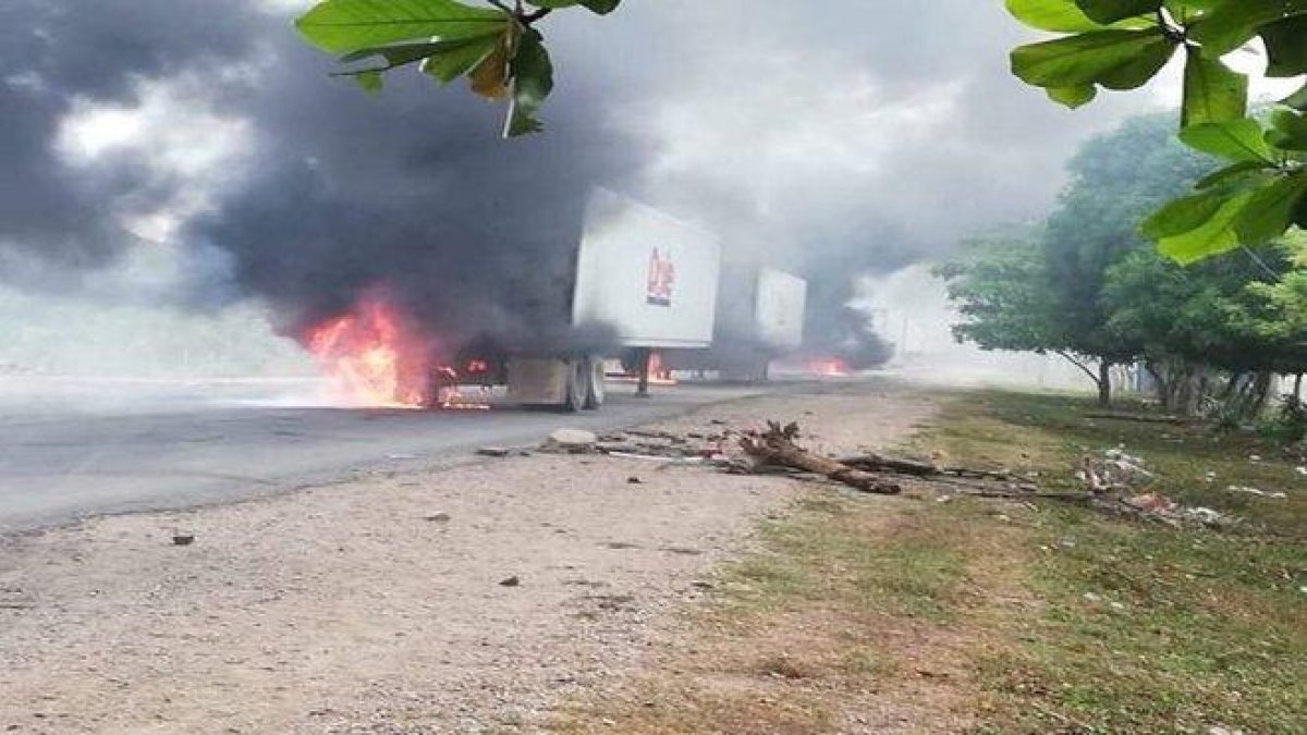 Protestas sociales en Honduras en contra del presidente, Juan Orlando Hernández.-EL PERIÓDICO
