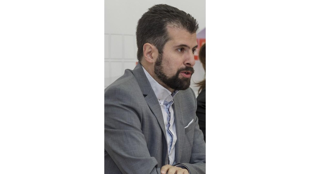 Luis Tudanca, secretario general de PSCYL-ICAL
