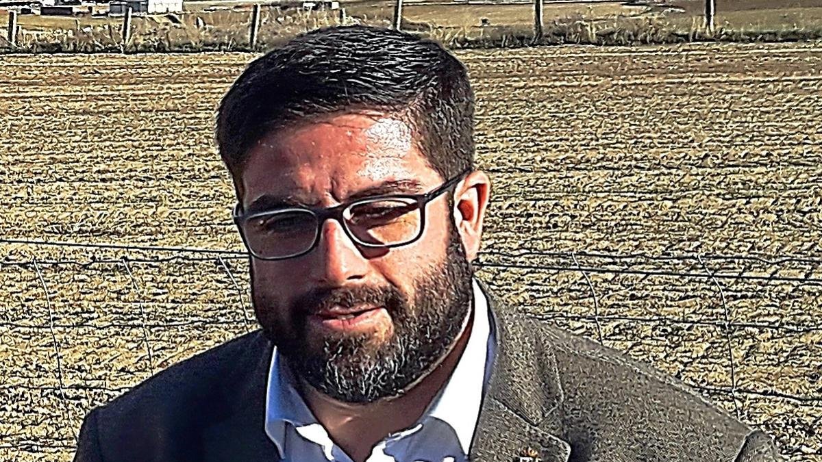 Sánchez Cabrera, ayer en Gemuño.-A. GARCÍA