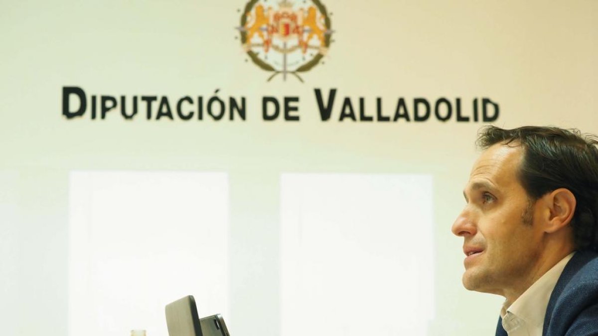 El presidente de la Diputación de Valladolid, Conrado Íscar, en una imagen de archivo. -E.M.