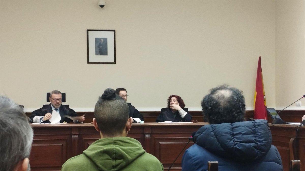 Un instante de la celebración del juicio. EUROPA PRESS