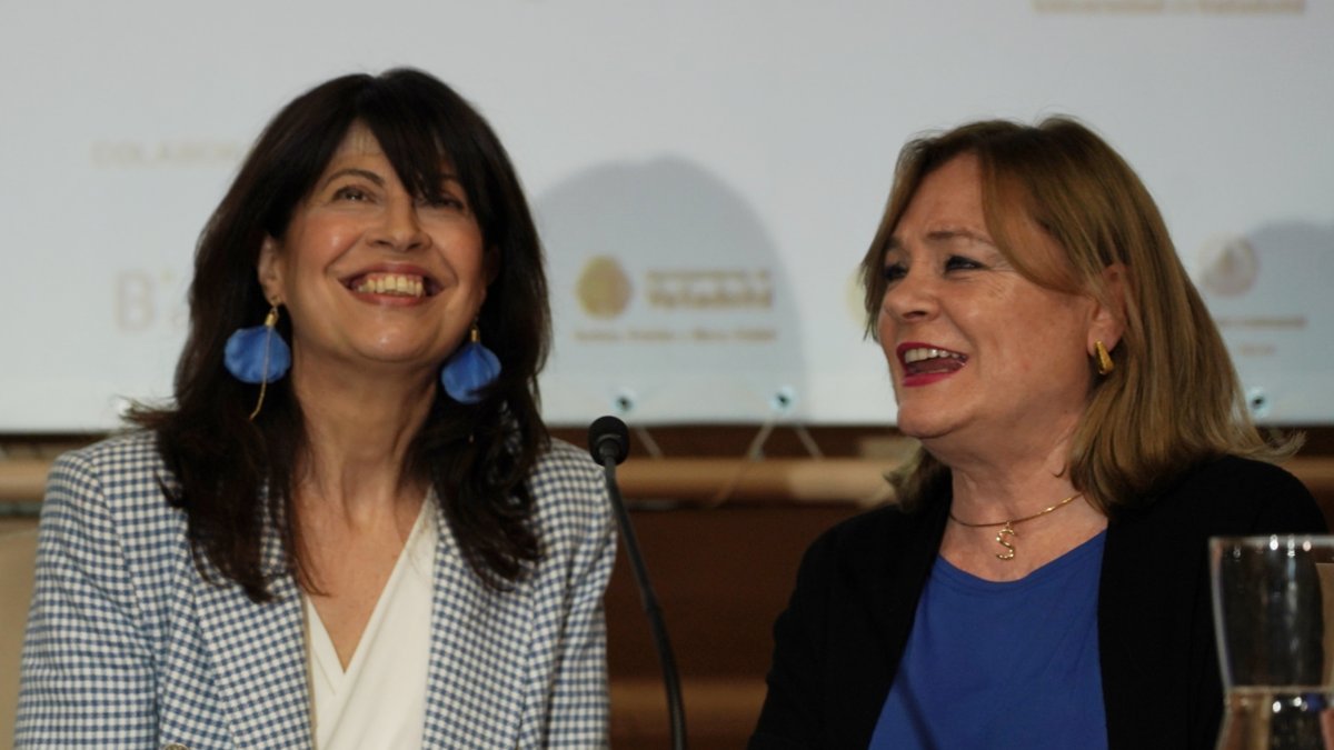 Ana Redondo, en el acto de la Facultad de Derecho de Valladolid.-ICAL