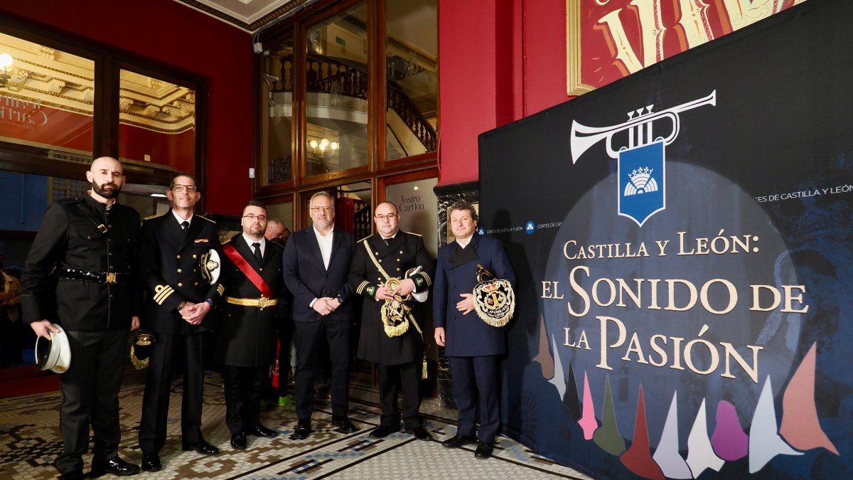 El concierto 'El Sonido de la Pasión' llena el Teatro Carrión de Valladolid
- E.M.