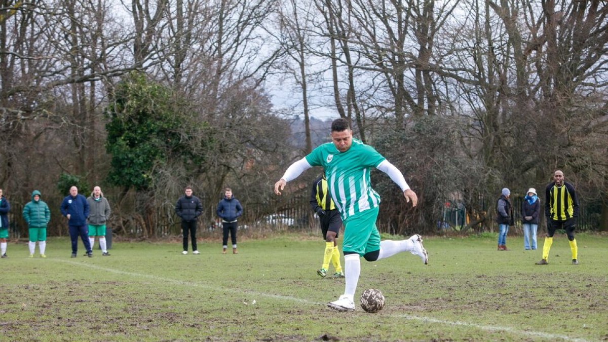 Ronaldo Nazario durante el encuentro. / Paddy Power