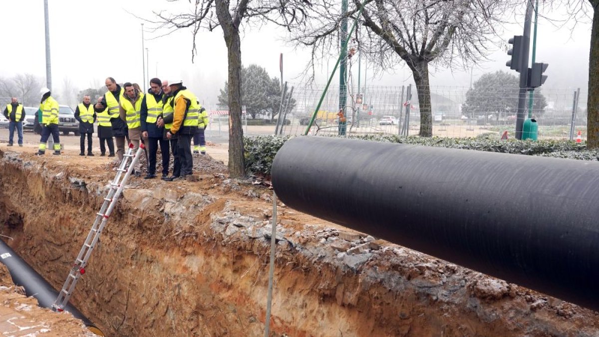 Obras de la Red de Calor de Valladolid. ICAL