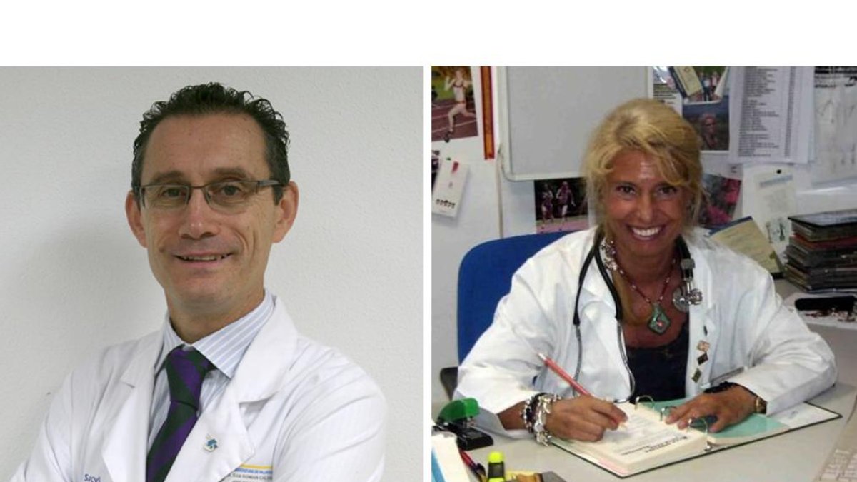 El Dr. San Román Calvar y la Dra. Raquel Blasco, médicos de Valladolid de la Lista Forbes Top 100. -E.M.